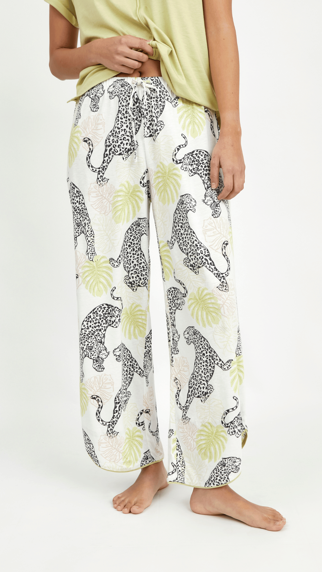 Pant Amazon Wild y Top Denia Lime