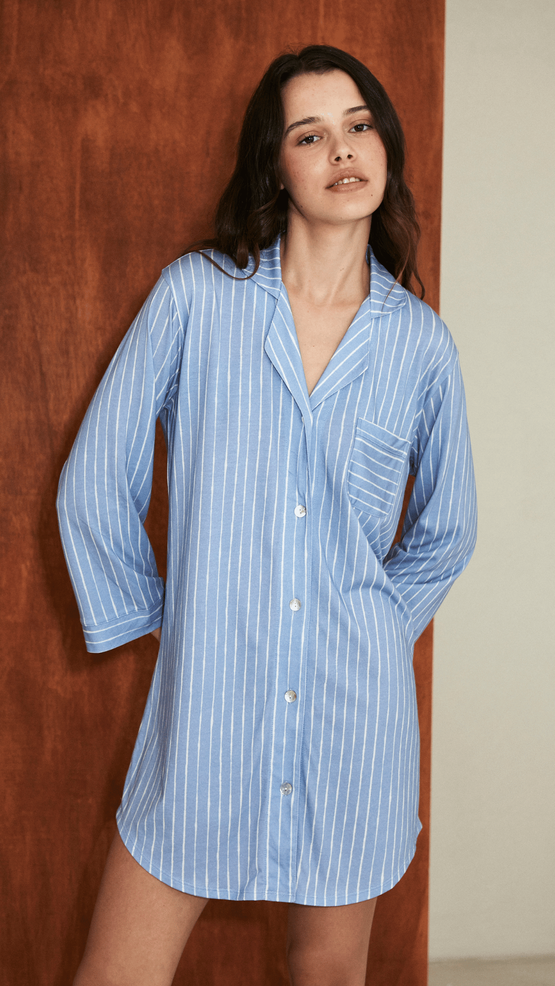 Boyfriend Agnes Cami Tide Stripes