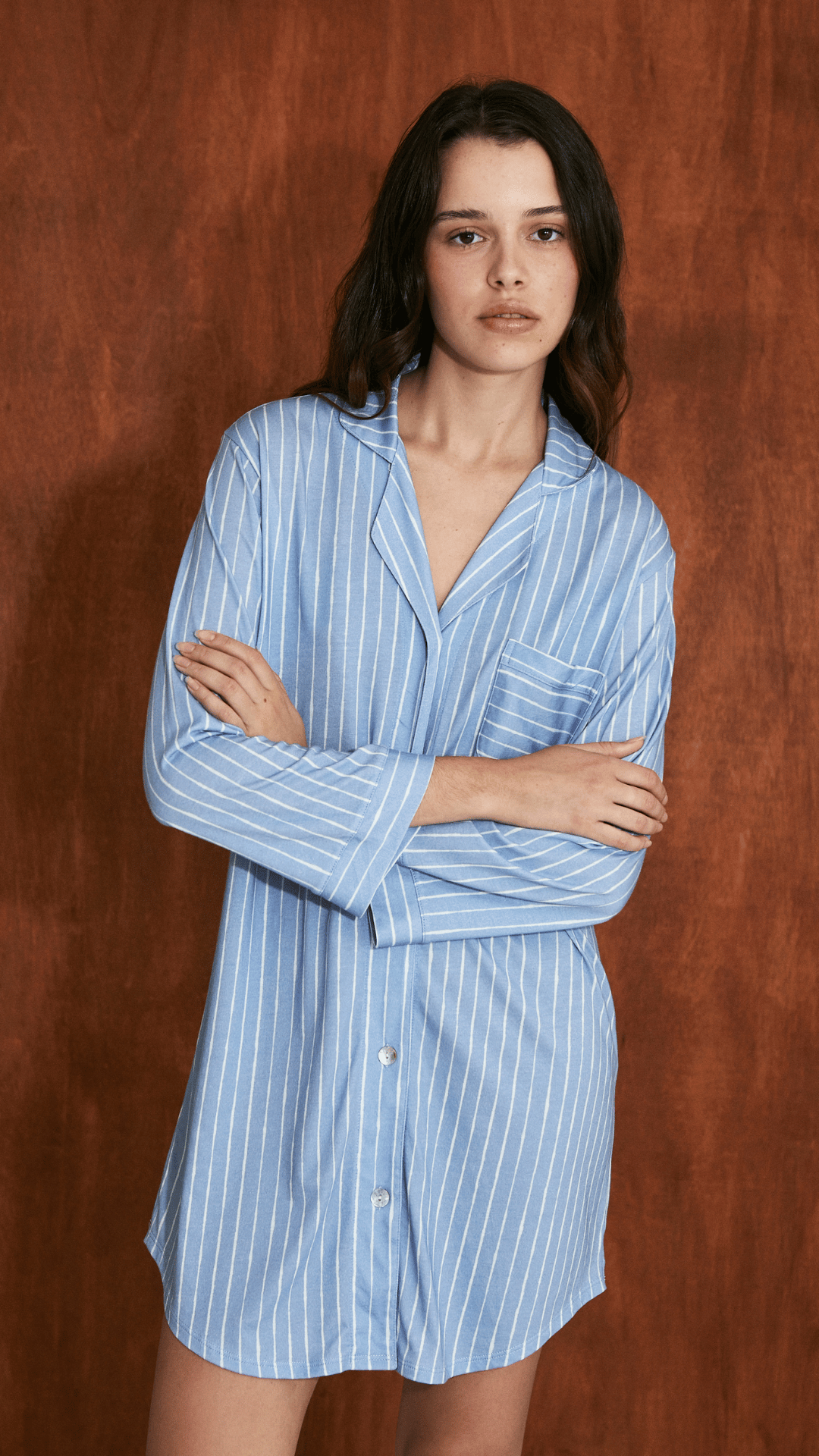 Boyfriend Agnes Cami Tide Stripes