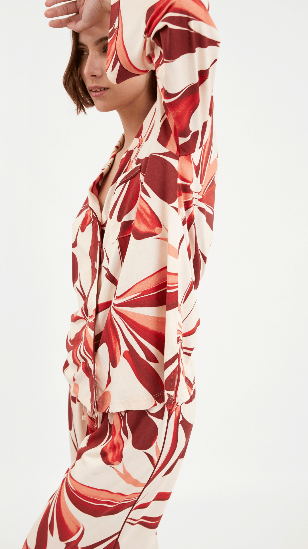 PJ Boyfriend Abstract Bloom