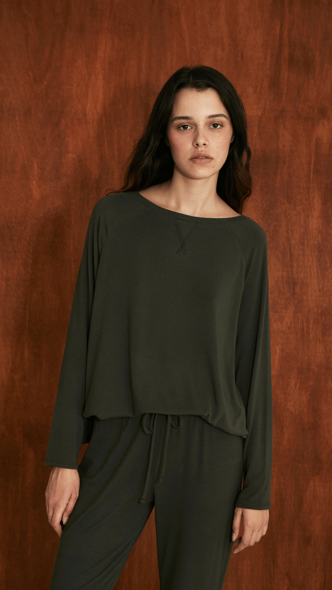 Jogger Moss y Top Flared Moss