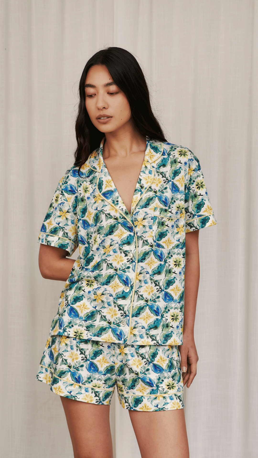 Boyfriend Vera PJ Set Positano