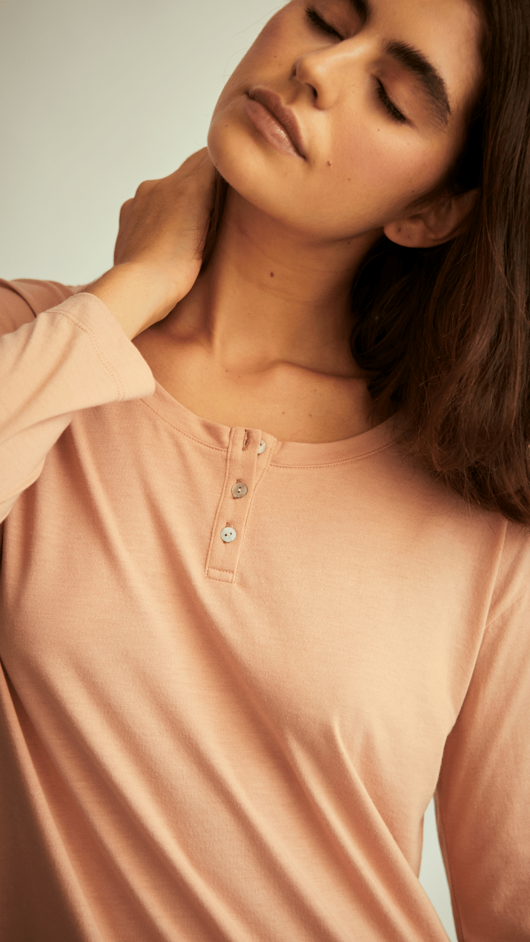 Pantalón Rainfall Drops & Top Dalia Tan Coral