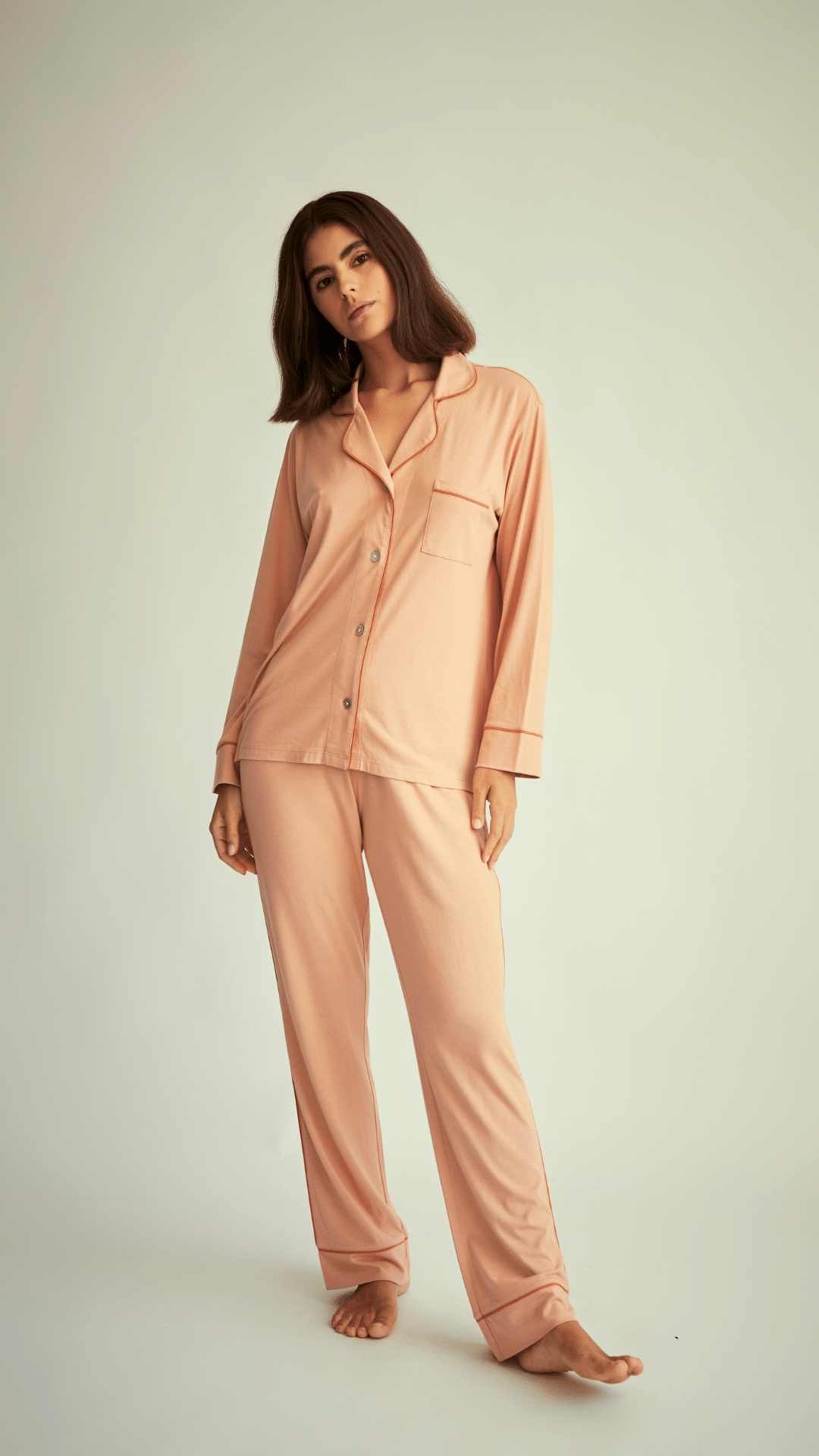 PJ Boyfriend Core Peach Dust