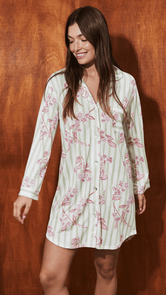 Boyfriend Agnes Cami Floral Stripes