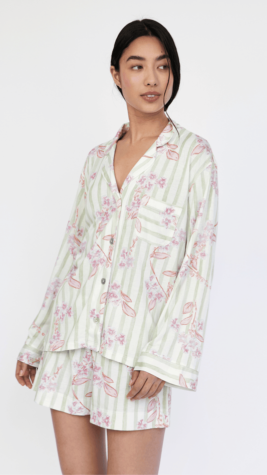 Boyfriend Vera PJ Set Short Florette