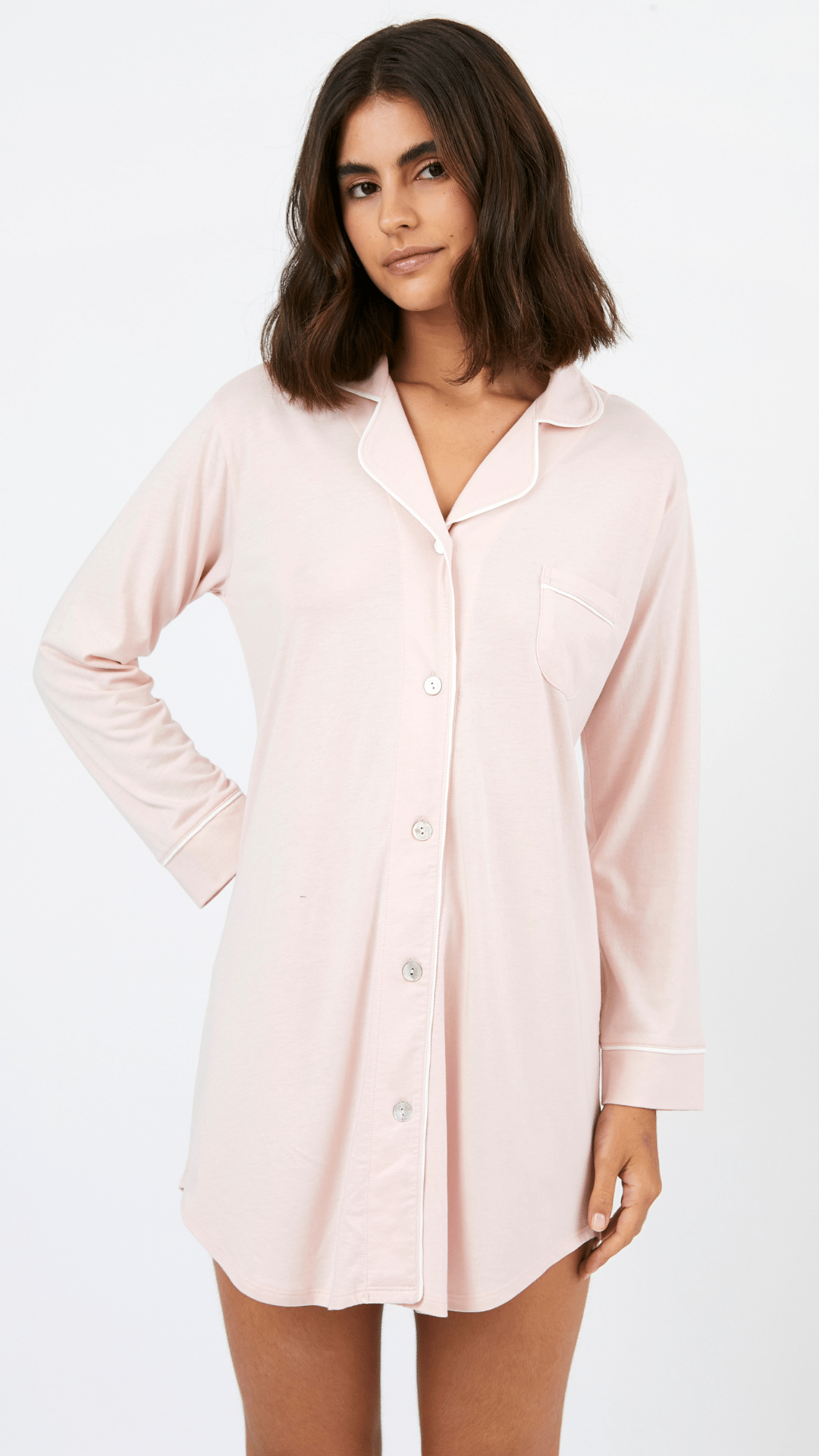 Camisola Boyfriend Core Light Rosebloom