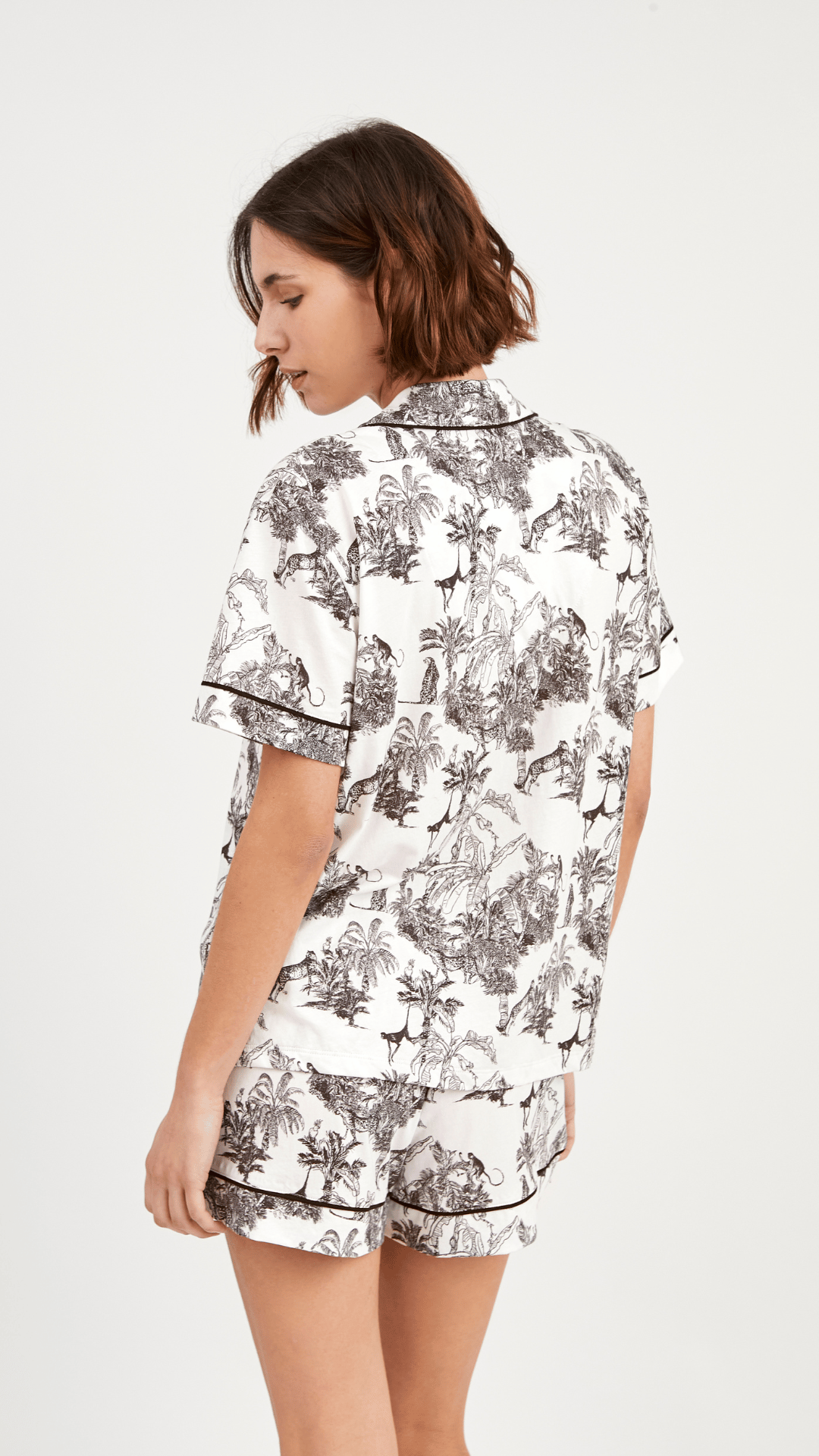 PJ Boyfriend Corto Toile de Jouy