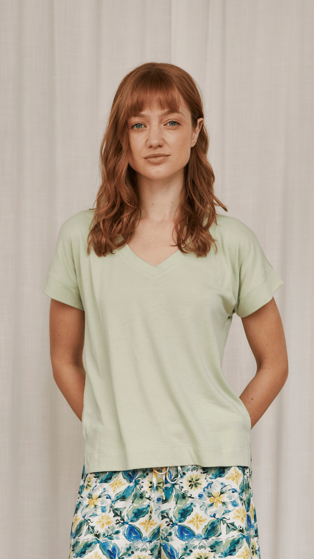 PJ Pant Positano & Harper Top Aloe