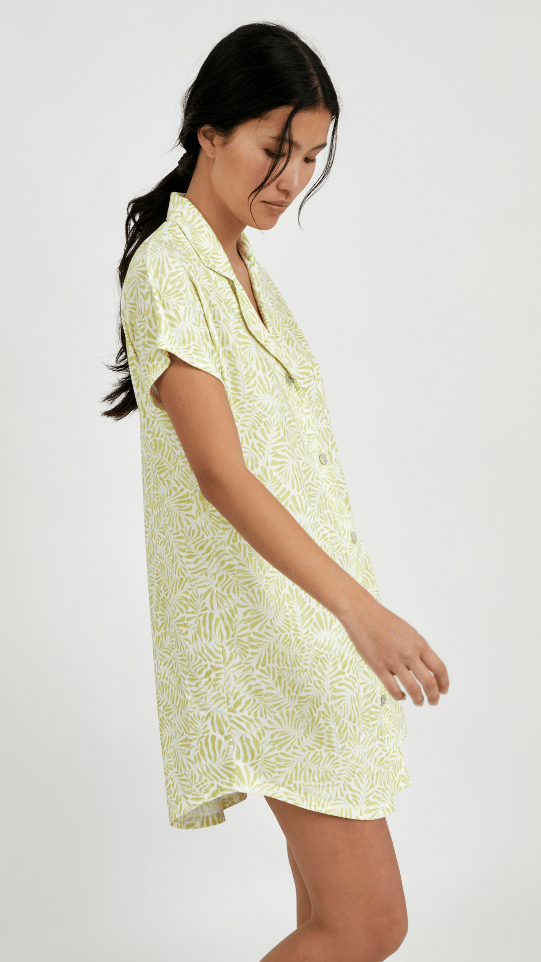 Camisola Boyfriend  Agnes Citron Leaves