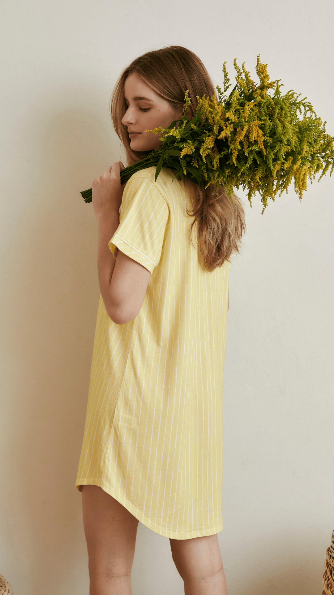 Boyfriend Cami Sunshine Stripes